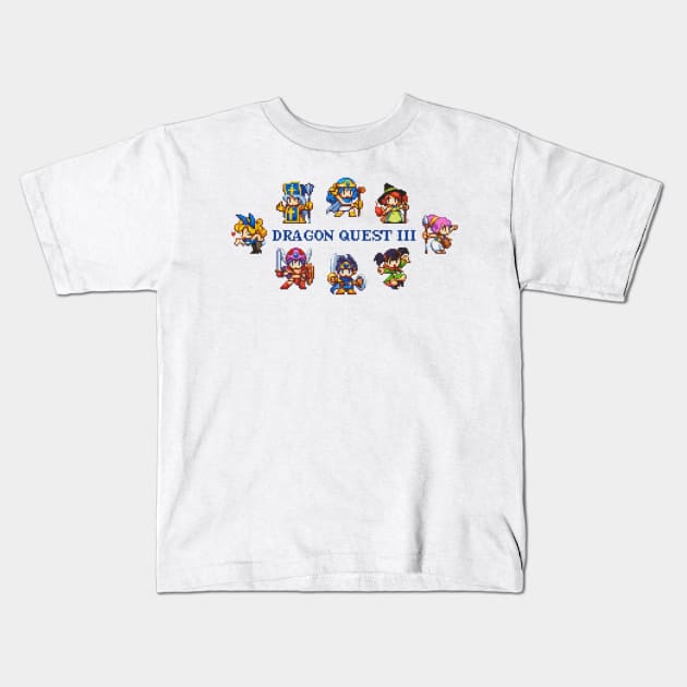 Dragon Quest III Kids T-Shirt by LOVE ME PODCAST